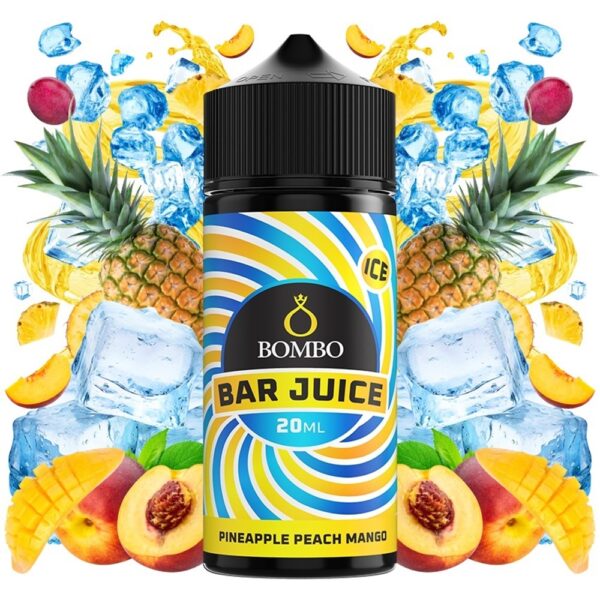 Bombo Bar Juice Pineapple Peach Mango Flavor Shot 20ml/120ml