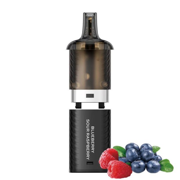 Vozol Vista Plug 20mg 2ml Prefilled Δεξαμενή+ 10ml E-Liquid Blueberry Sour Raspberry