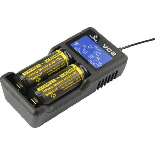 XTAR VC2 φορτιστής μπαταρίας