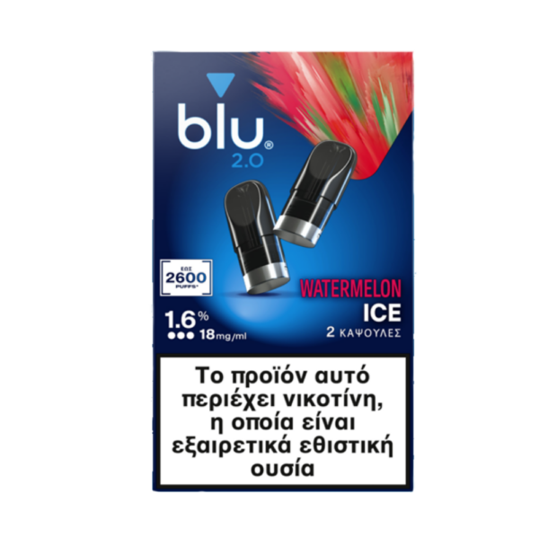 blu 2.0 Pod Watermelon Ice 18mg 1.9ml