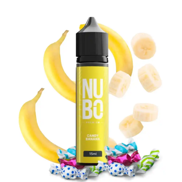 Nubo Candy Banana Fruit Flavour Shot 15/60ml