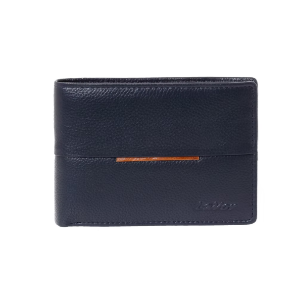 Ανδρικό Δερμάτινο Πορτοφόλι Lavor 1-3819 Μπλε Σκούρο