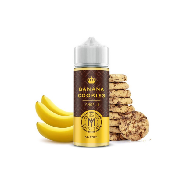 M.I. Juice Banana Cookies 24ml/120ml