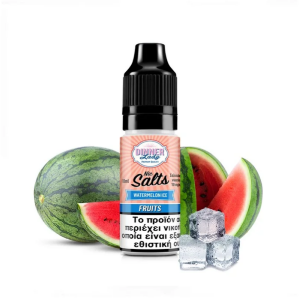 Dinner Lady Nic Salt Watermelon Ice 20mg 10ml
