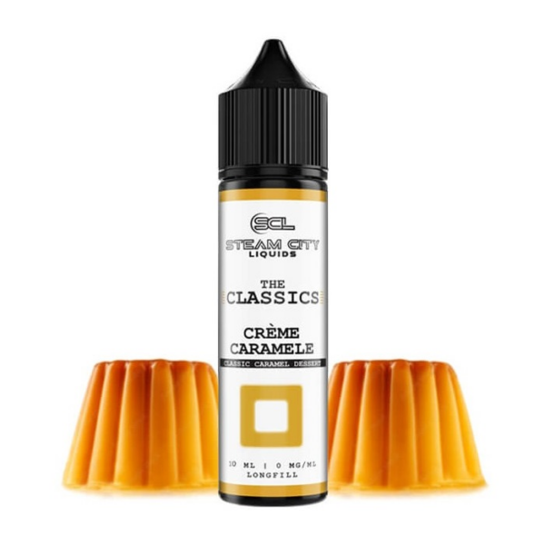 Steam City The Classics Creme Caramele Flavour Shot 10/60ml
