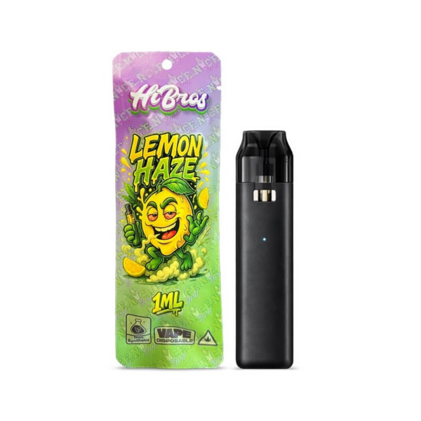HiBros Disposable Vape CBD Plus Lemon Haze 1ml