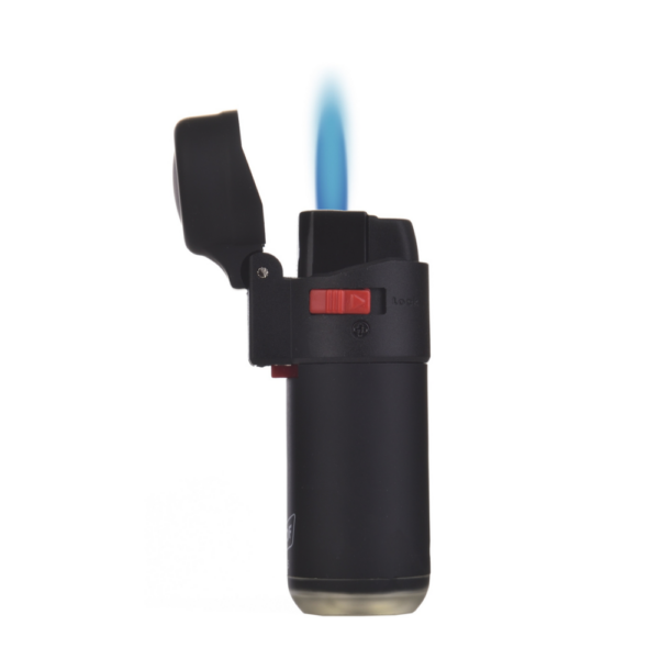 Prof Aναπτήρας Black Rubber Jet Flame 40804816 20τμχ